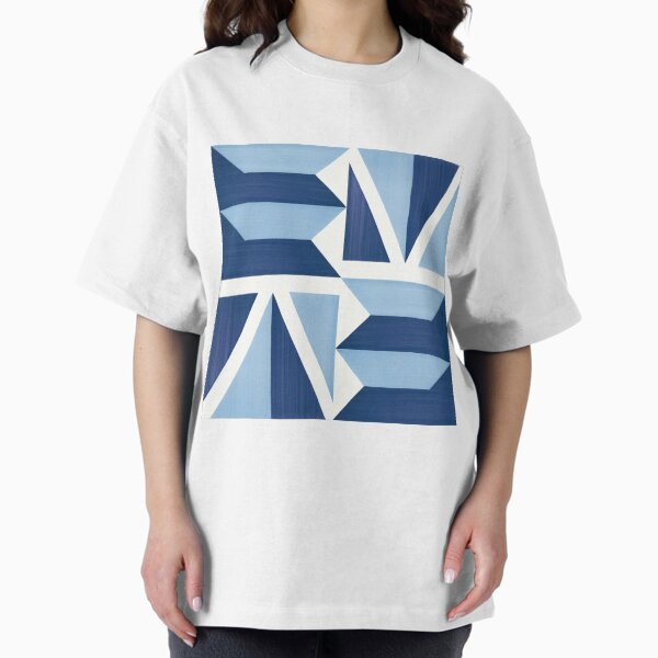 Item preview, Blu Ponti Tiles Pattern Print designed and sold by MCMXCV-PROJECT.