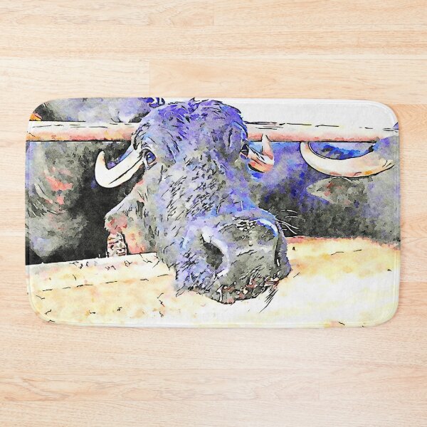 Item preview, Buffaloes in the stall designed and sold by Giuseppe Cocco.