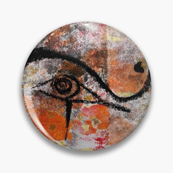 Item preview, Third Eye of horus over ancient wall texture designed and sold by Clariana-Art.