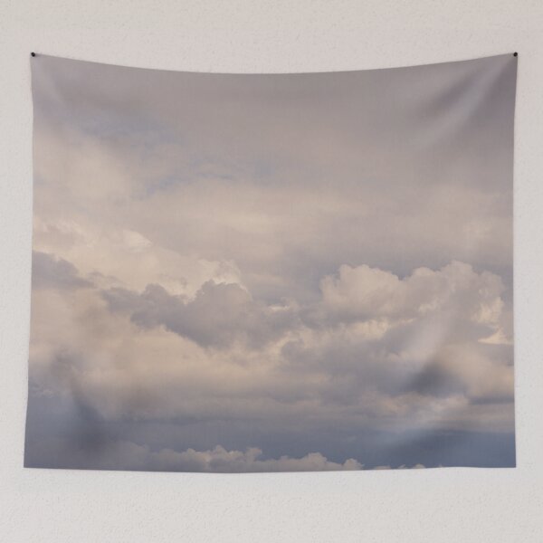 Item preview, Clouds in the blue sky indicate the arrival of a disturbance designed and sold by brambillasimone.