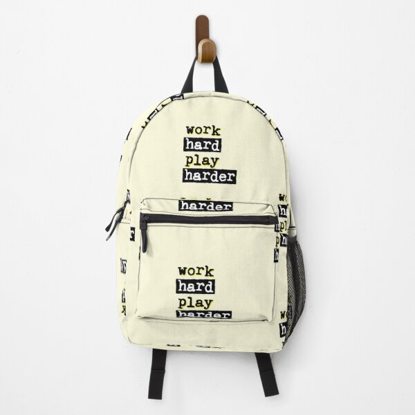 Item preview, Work Hard Play Harder Motivate Type designed and sold by thefrshmachine.