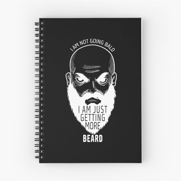 Item preview, Male Alopecia Hair Loss Bald Guy Bearded Men Not Going Bald I Am Just Getting More Beard designed and sold by VollLaser.