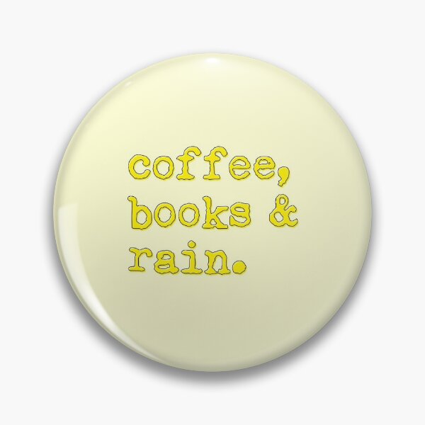 Item preview, Coffee Books And Rain Writing designed and sold by thefrshmachine.
