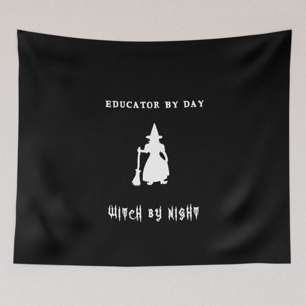 Item preview, Educator by day, witch by night designed and sold by Isab3l93.