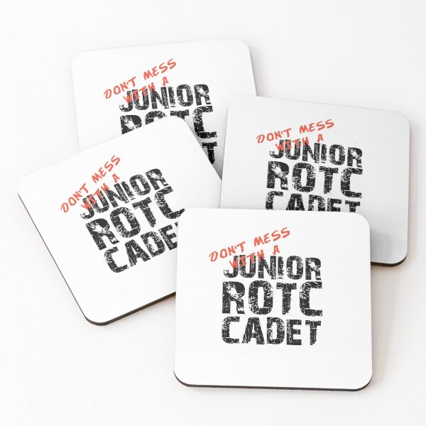 Item preview, Don't Mess with a Junior ROTC Cadet Awesome Distressed Style for JROTC Members and Family designed and sold by JROTCshop.