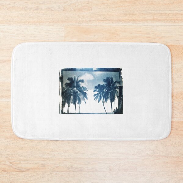 Item preview, Palms beach cyanotype artwork designed and sold by Milicatart.