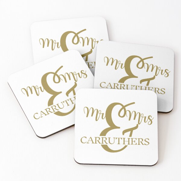 Item preview, Mr & Mrs CARRUTHERS | Gift ideas designed and sold by yourscotborders.