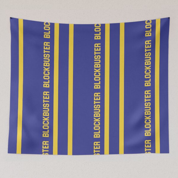 Item preview, Blockbuster Video 90s VHS Rental Store Merchandise Blue Yellow designed and sold by Sunny Collections.
