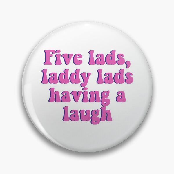 Item preview, Five lads, laddy lads having a laugh designed and sold by RafaTakami.