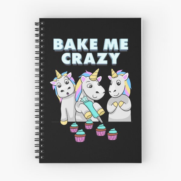 Item preview, Pastry Chef Baker Unicorn Bake Me Crazy Cupcake Baking Dessert Baked Sweets Pastries designed and sold by VollLaser.