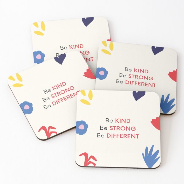 Item preview, Be Kind Be Strong Be Different designed and sold by chulitad.