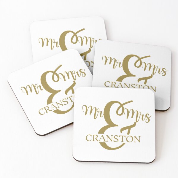 Item preview, Mr & Mrs CRANSTON | Gift ideas designed and sold by yourscotborders.
