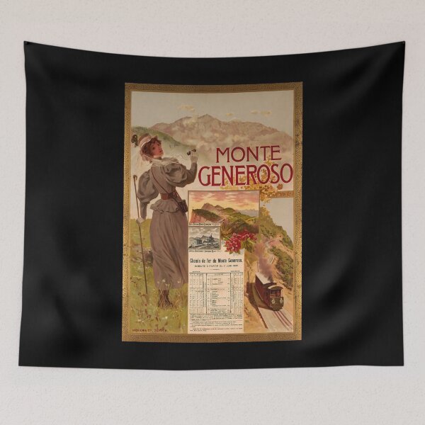 Item preview, Monte Generoso viejo poster designed and sold by CorasPosters.