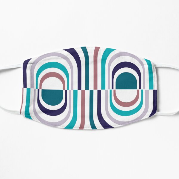 Striped Pill Flat Mask