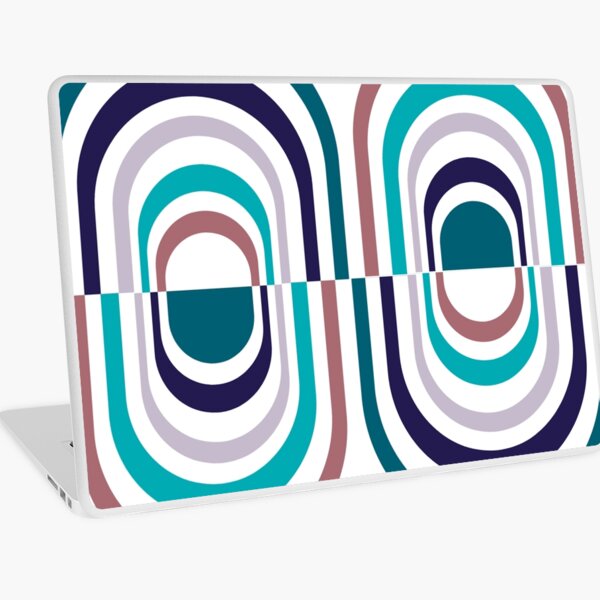 Striped Pill Laptop Skin