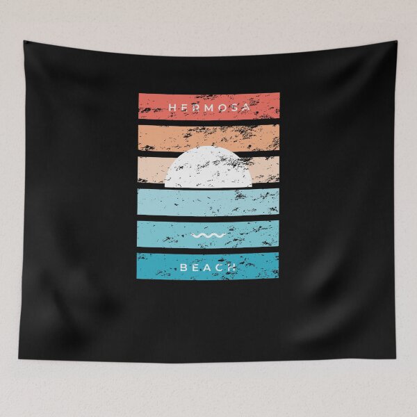 Item preview, Hermosa beach california los angeles Retro Vintage designed and sold by Jeangel97.