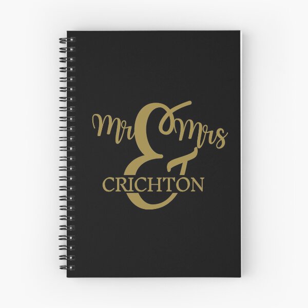 Item preview, Mr & Mrs CRICHTON | Gift ideas designed and sold by yourscotborders.