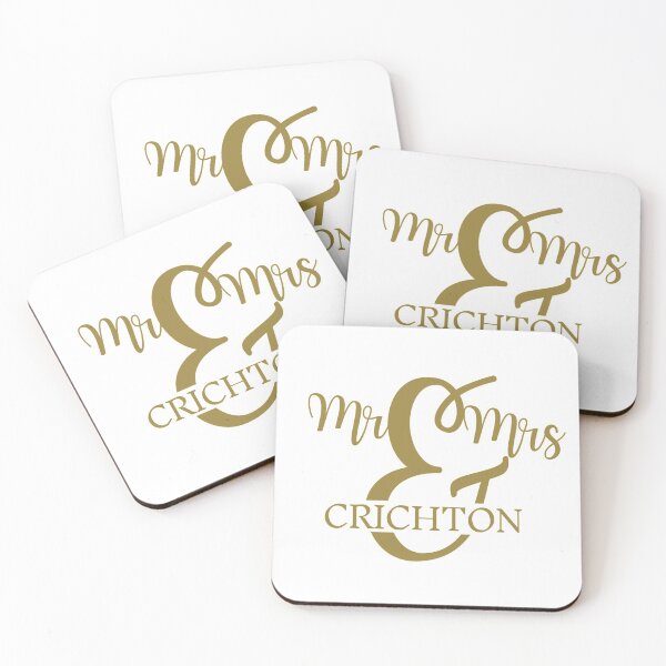 Item preview, Mr & Mrs CRICHTON | Gift ideas designed and sold by yourscotborders.