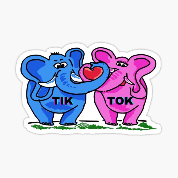 LOGOTIPO TIKTOK Pegatina