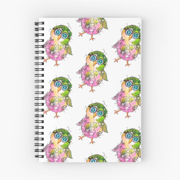 Item preview, Owl happy hippy floral designed and sold by WiMGcreative.