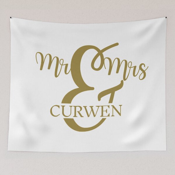 Item preview, Mr & Mrs CURWEN | Gift ideas designed and sold by yourscotborders.