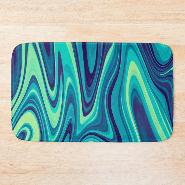 Item preview, BLUE MARBLE EFFECT ABSTRACT FLUID ART PRINT! designed and sold by TYNEY92.