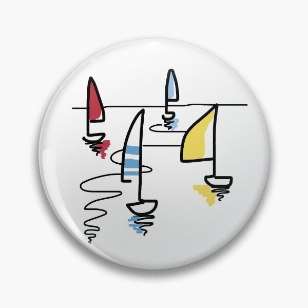 Item preview, Yachts Sailing On The Sea designed and sold by LotusCreations.