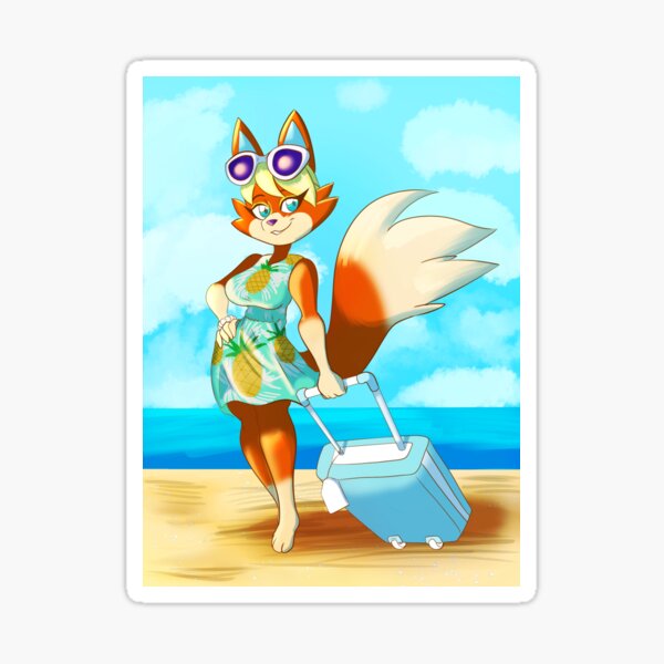 Audie comes over Sticker