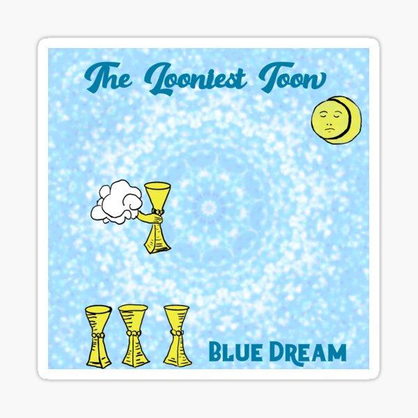Blue Dream Album Cover Sticker