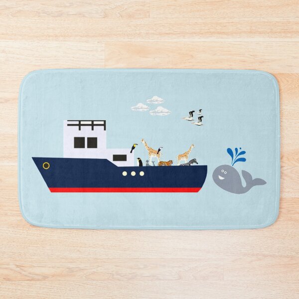 Item preview, Animals on Boat Print designed and sold by MarcSabuncu.