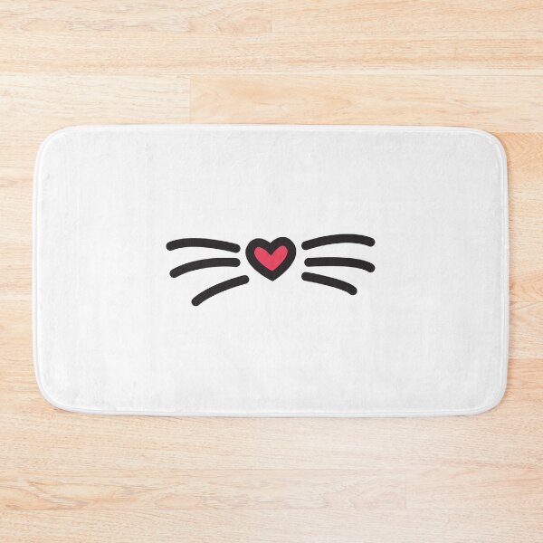 Item preview, Cute Kitty Mustache designed and sold by Atif24hr.
