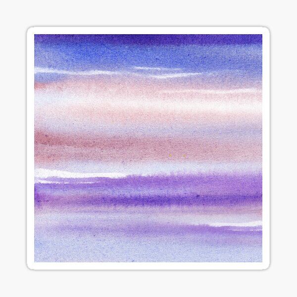 Item preview, Blue Sky Watercolor Painting II designed and sold by Irina Sztukowski.