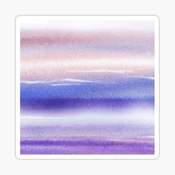 Item preview, Blue Sky Watercolor Painting III designed and sold by Irina Sztukowski.