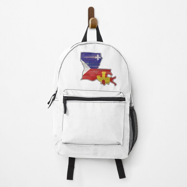 Item preview, Louisiana With Acadiana Flag designed and sold by BL3Designco.
