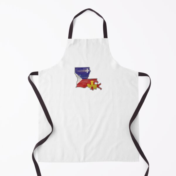Item preview, Louisiana With Acadiana Flag designed and sold by BL3Designco.