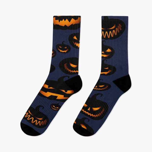 Item preview, scary cute horror pumpkin, Halloween Pattern,  funny halloween 2020 gift idea designed and sold by khalidelk.
