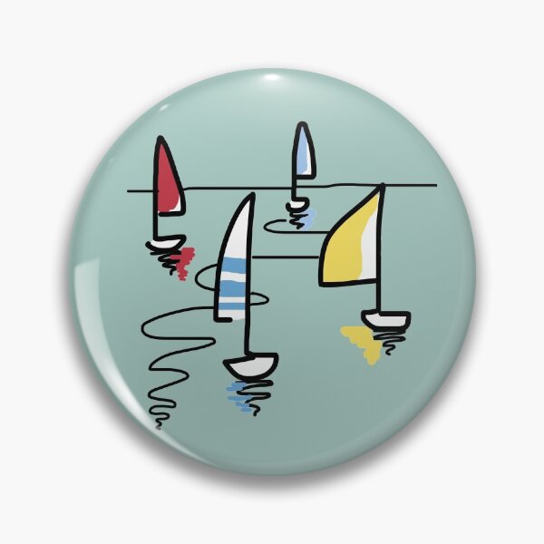 Item preview, Yachts Sailing On The Sea designed and sold by LotusCreations.