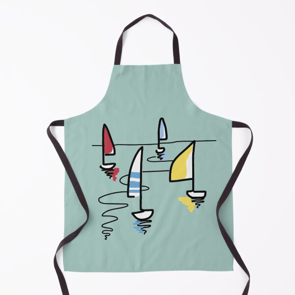Item preview, Yachts Sailing On The Sea designed and sold by LotusCreations.