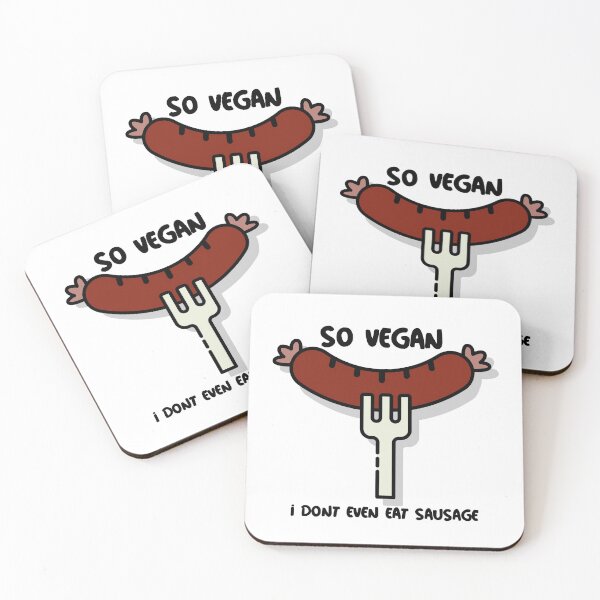 Item preview, SO VEGAN I don't even eat sausage designed and sold by VeganPlantBased.