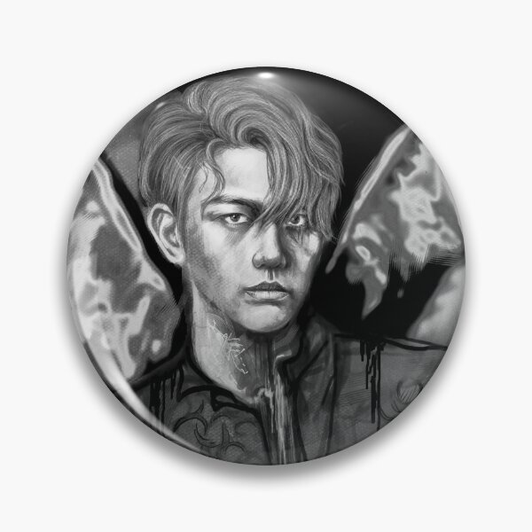 Item preview, Baekhyun - psycho fanart designed and sold by XP's Art Page.