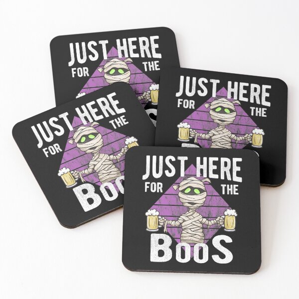 Item preview, Just Here For The Boos Funny Mummy Halloween Costume Gift designed and sold by T-minus.