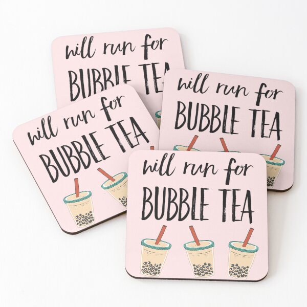 Item preview, Will Run for Bubble Tea designed and sold by sundriedstars.