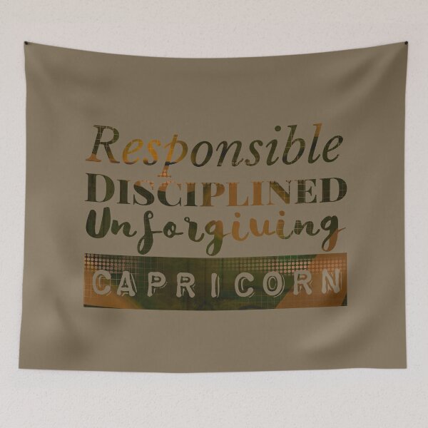 Item preview, Capricorn Zodiac Sign Rusty Pattern  designed and sold by AMSonArt.