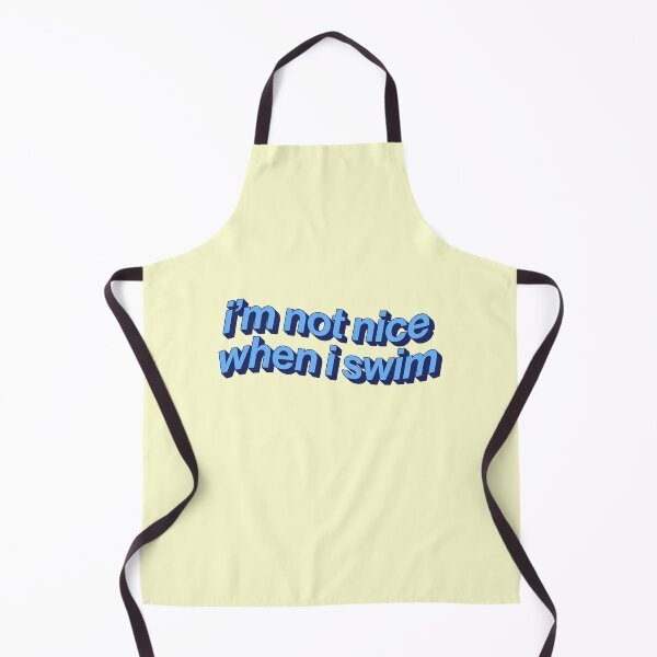Item preview, I'm Not Nice When I Swim Swimmer Pool designed and sold by thefrshmachine.