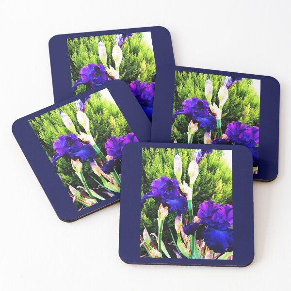 Item preview, Blue Irises in Bloom designed and sold by HeatherEthereal.
