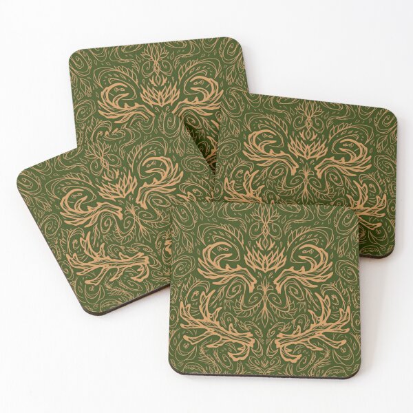 Item preview, Prince of the Forest - Repeating Pattern designed and sold by InvertSilhouett.