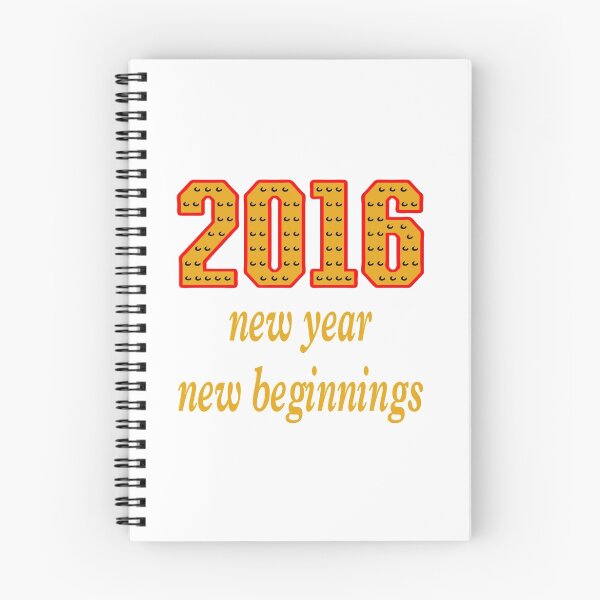 Item preview, 2016 NEW YEAR NEW BEGINNINGS designed and sold by creativecm.