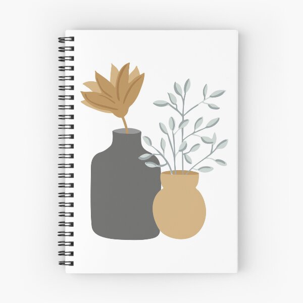 Item preview, Modern Art Leaves Collection Blue & Yellow designed and sold by StudioPosies.