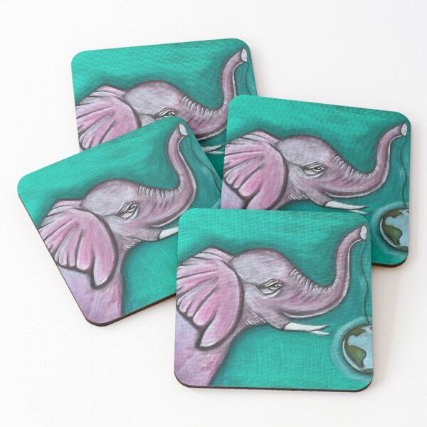 Item preview, Pink Elephant  designed and sold by SarahRoseArt.
