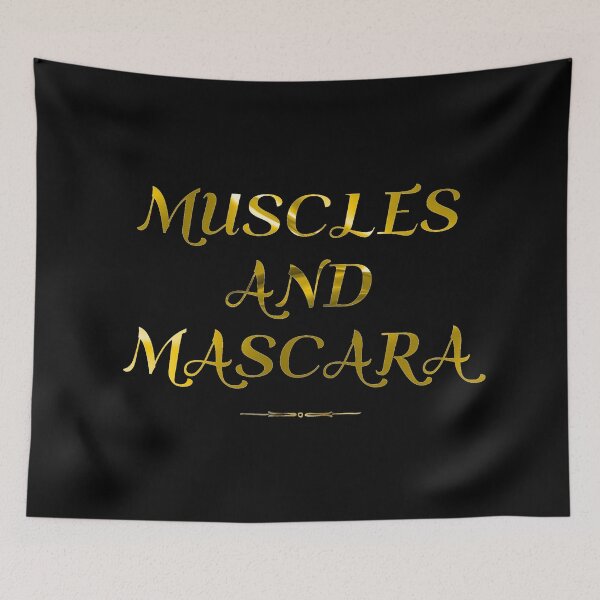 Item preview, Muscles and mascara designed and sold by Monkey204.